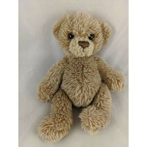 Bear Plush 9 Inch Tan Brown A&A Plush Head Turns Stuffed Animal toy